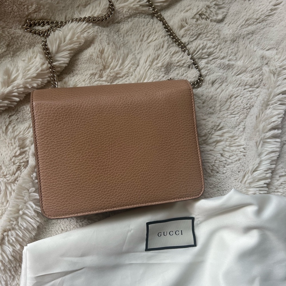 Gucci Interlocking Medium Light Pink Calfskin Sho… - image 7